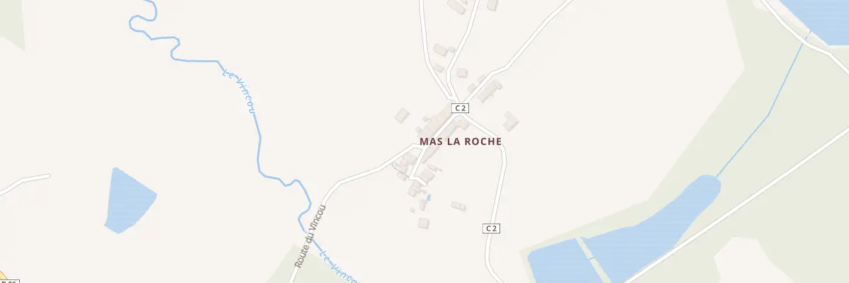 Plan du 5302 Mas La Roche à Compreignac