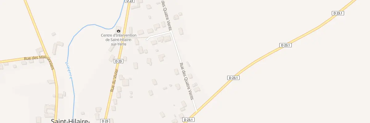 Plan du 1B Rue des 4 Vents A St Hilaire à Cloyes-les-Trois-Rivières