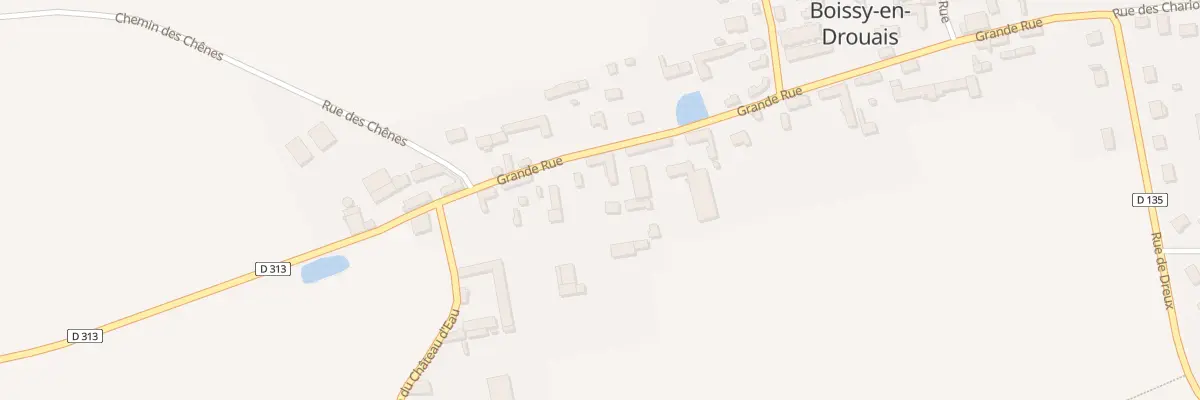 Plan du 27 Gr Gde Rue à Boissy-en-Drouais