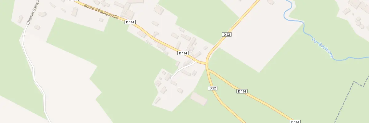 Plan du 21 Che de la Haute Epine à Saint-Vaast-d’Équiqueville