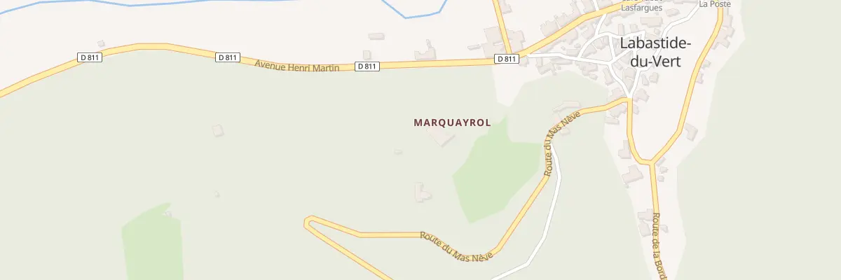 Plan du 5092 Marquayrol à Labastide-du-Vert