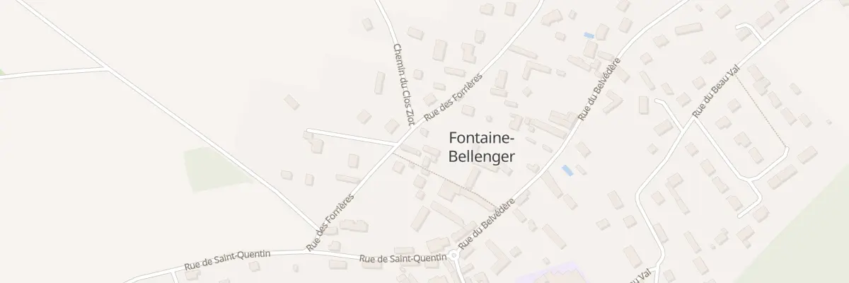 Plan du 4 Rue des Forrières à Fontaine-Bellenger