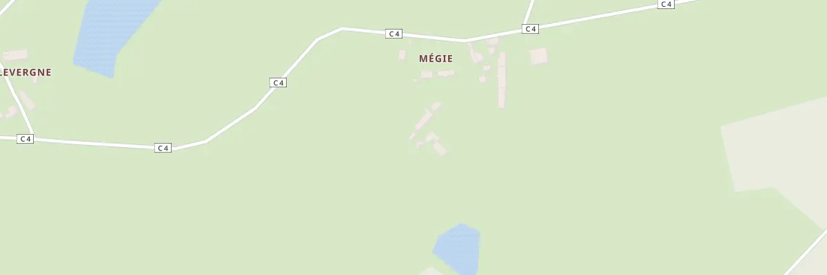 Plan du 5189 Megie à La Roche-l’Abeille