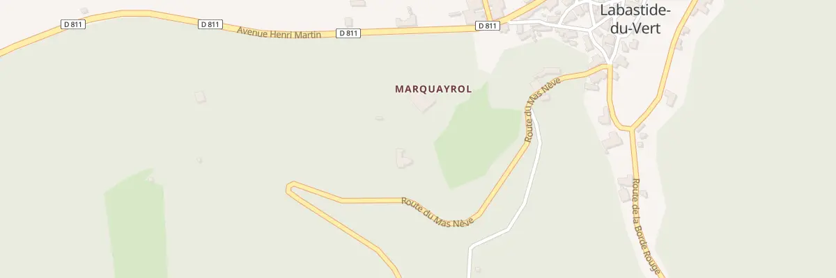 Plan du 5094 Marquayrol à Labastide-du-Vert