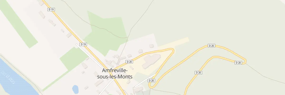 Plan du 94A Gde Cote Vallette Amfrevil à Amfreville-sous-les-Monts