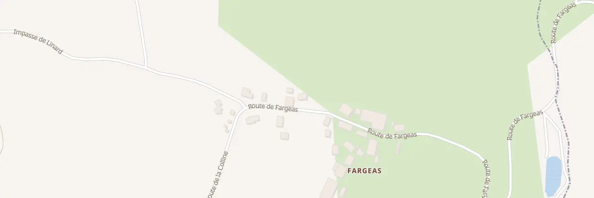 Plan du 121 Fargeas à Saint-Mesmin