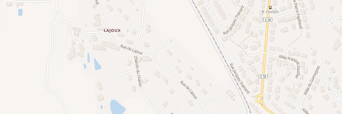 Plan du 21 Rue de Lajoux à Couzeix
