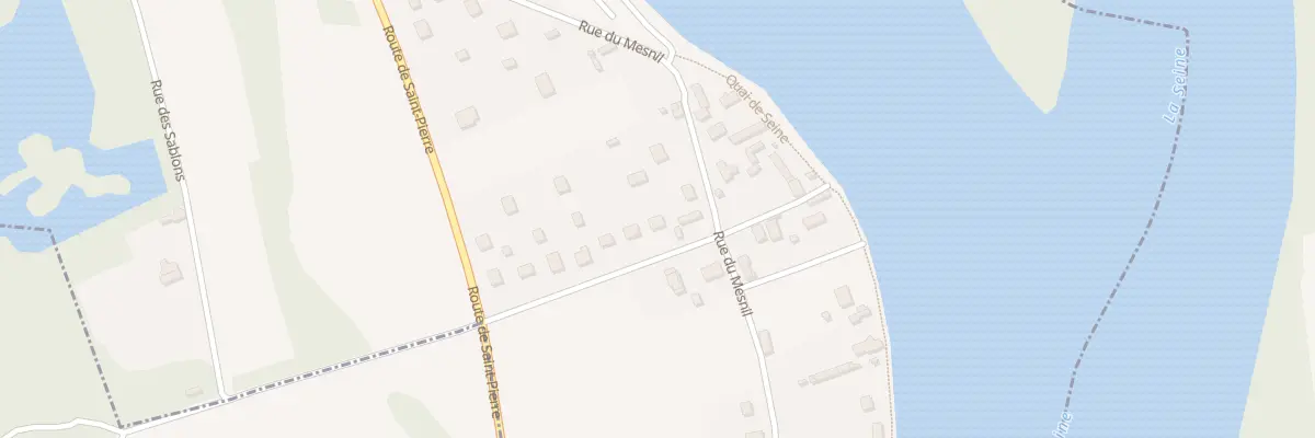 Plan du 9 Rue de Seine à Poses