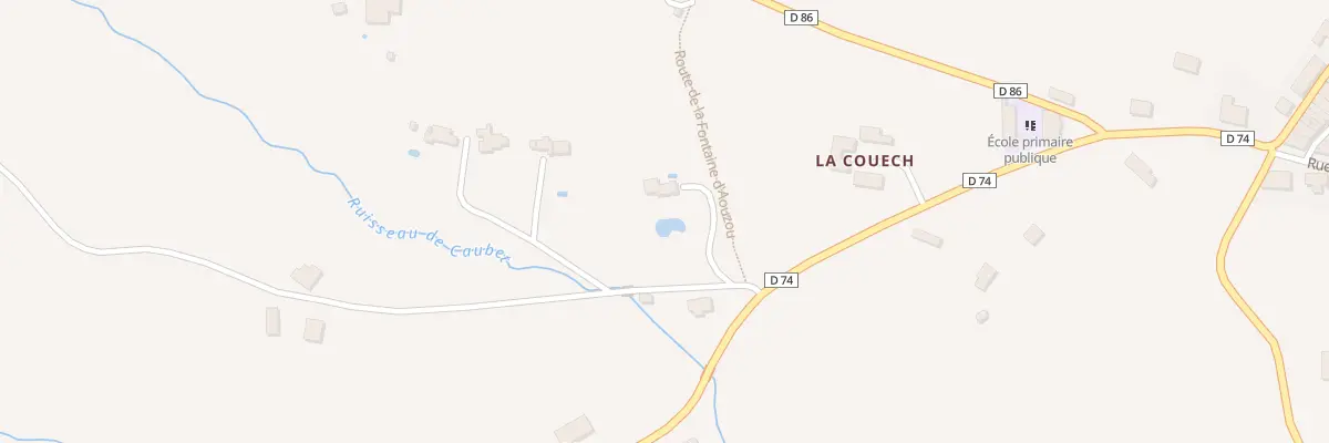 Plan du 5002F Barthe à Montbrun-Bocage