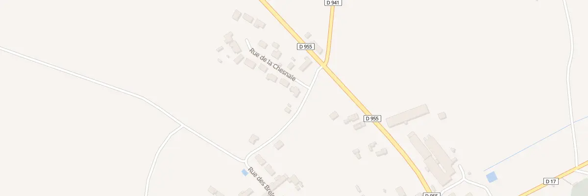 Plan du 1 Rue de la Chesnaie à Logron