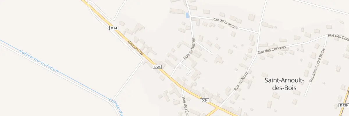 Plan du 1 Rue de Besnez à Saint-Arnoult-des-Bois