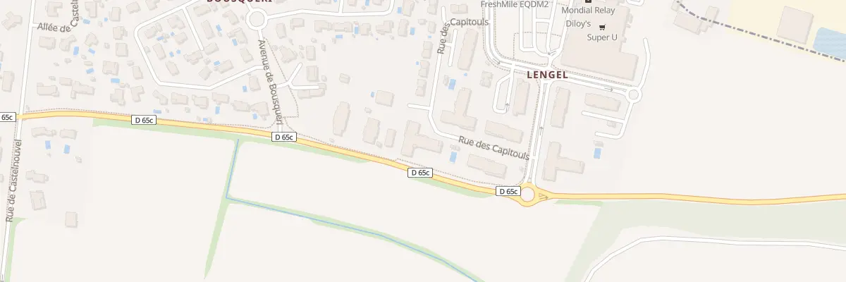 Plan du 20 Rue des Capitouls à Léguevin