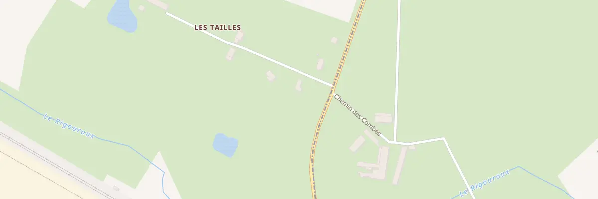 Plan du 1 Les Tailles à Condat-sur-Vienne