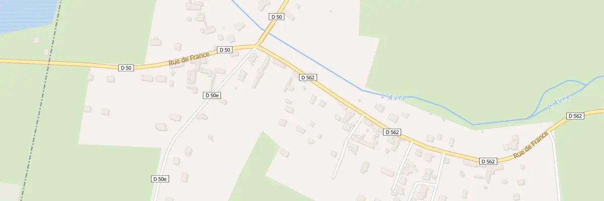 Plan du 27 Rue de France à Saint-Germain-sur-Avre