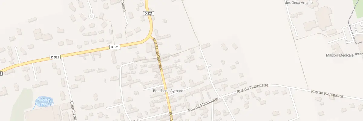 Plan du 13 Rue Saint Georges à Romilly-sur-Andelle