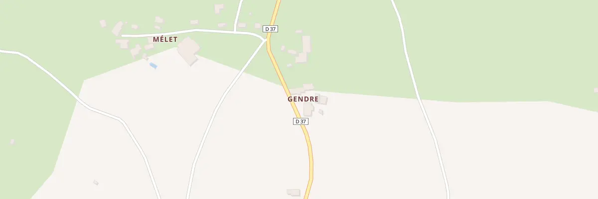 Plan du 5160 Gendre à Sauzet