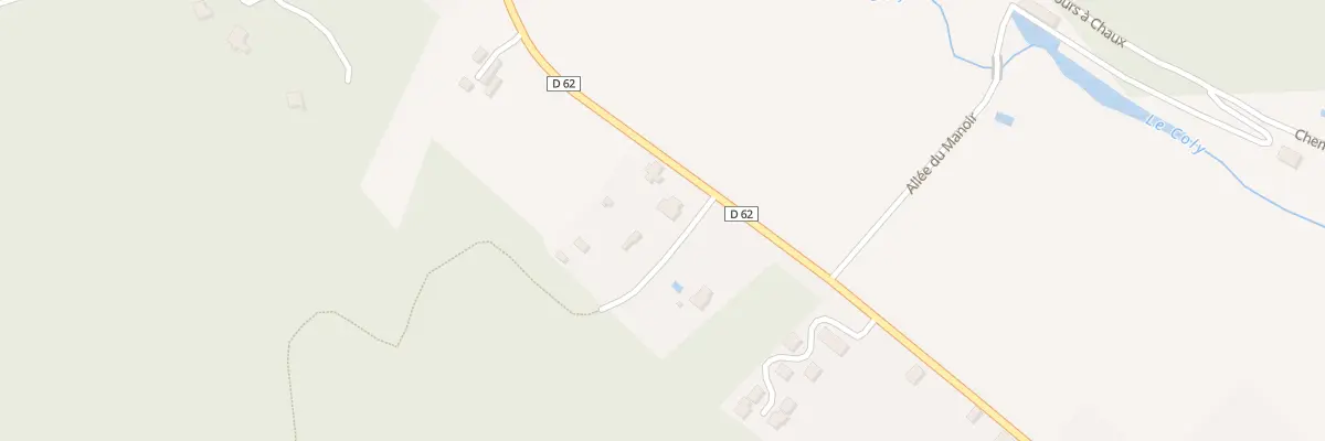 Plan du 1572 Rte de Coly à Coly-Saint-Amand
