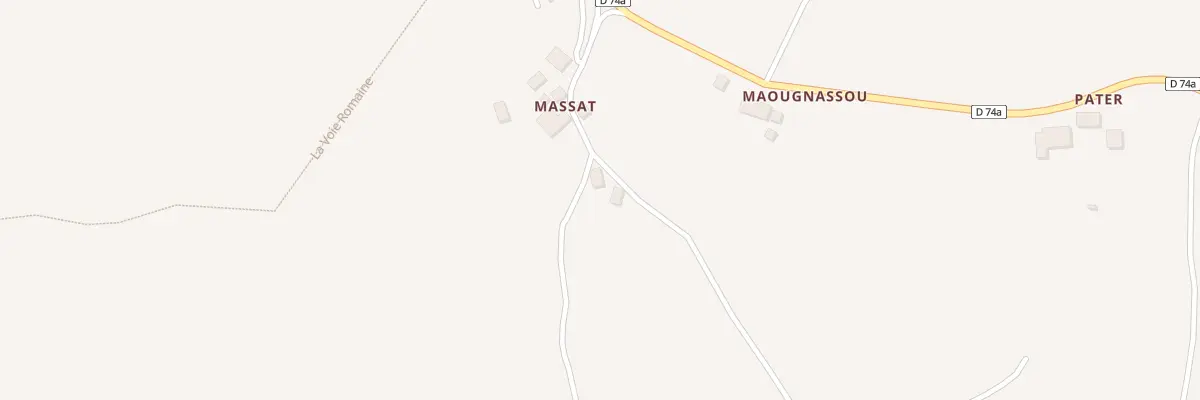 Plan du 127 Magouber à Montbrun-Bocage