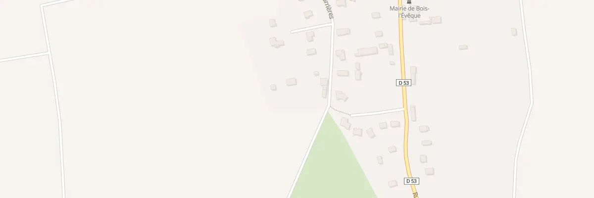 Plan du 34 Che des Forrieres à Bois-l’Évêque