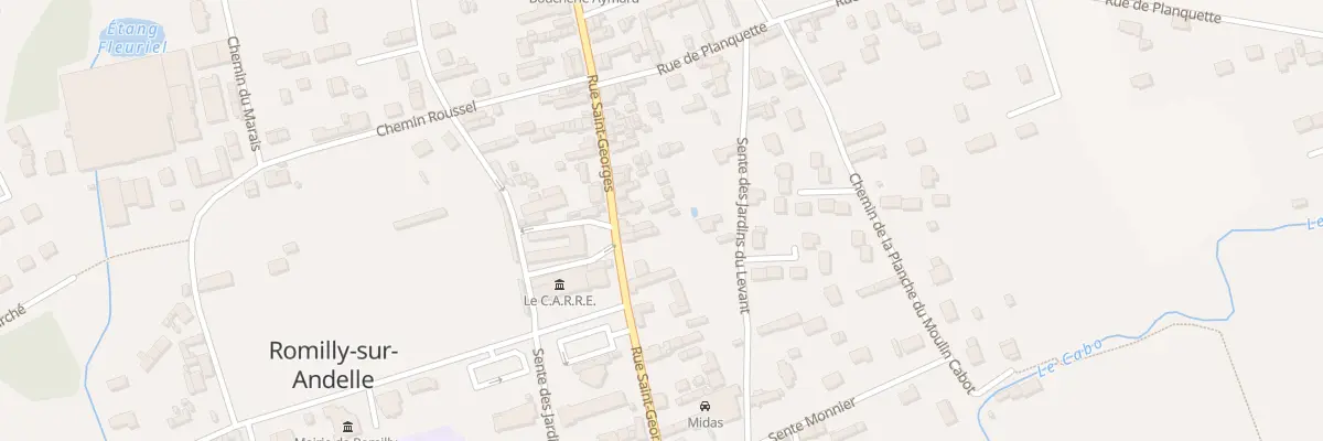 Plan du 71 Rue Saint Georges à Romilly-sur-Andelle