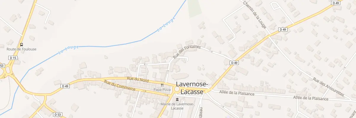 Plan du 10T Rue des Fontaines à Lavernose-Lacasse