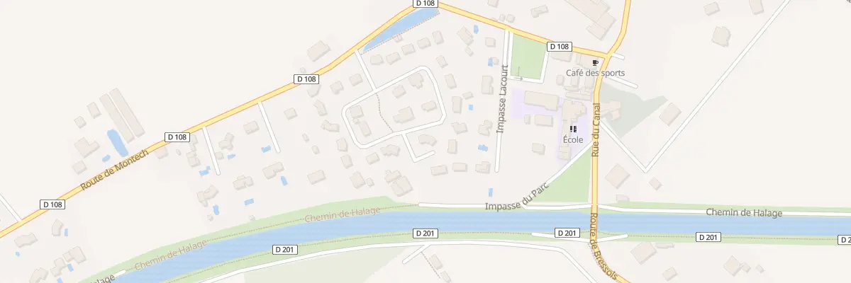 Plan du 5483 Lacourt à Lacourt-Saint-Pierre