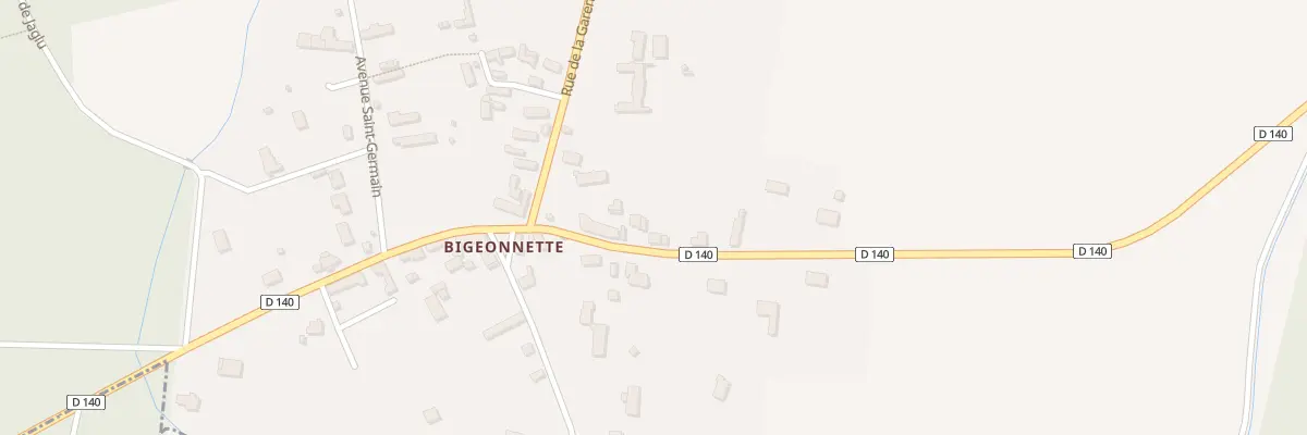 Plan du 10 Rue de la Foret Bigeonnette à Saint-Sauveur-Marville