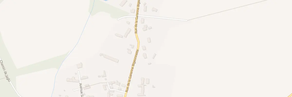Plan de la Rue de la Garenne Bigeonnette à Saint-Sauveur-Marville