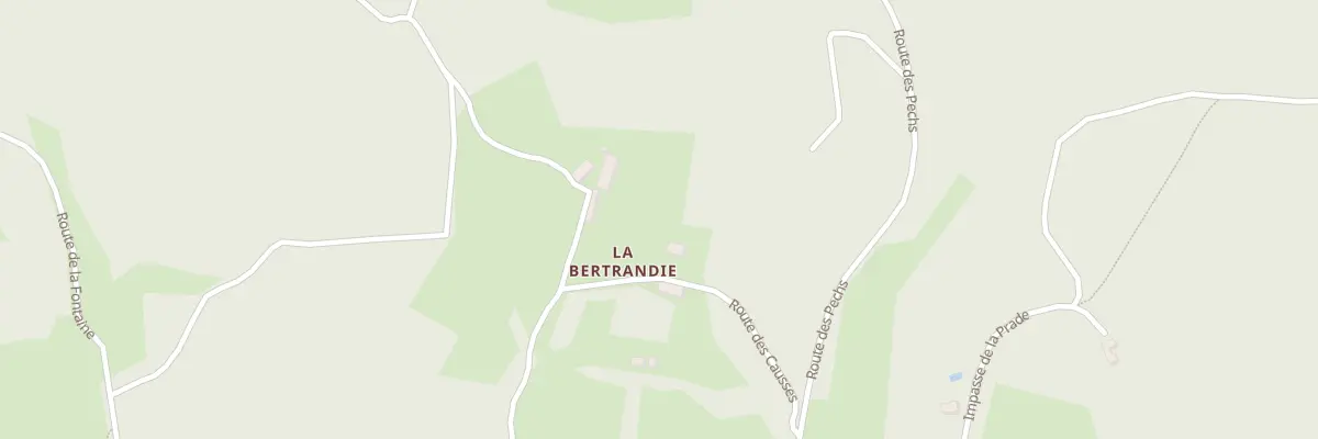 Plan du 110 Rte des Causses à Florimont-Gaumier