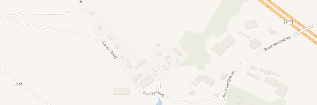 Plan du 1 Imp de la Fontaine à Ailly