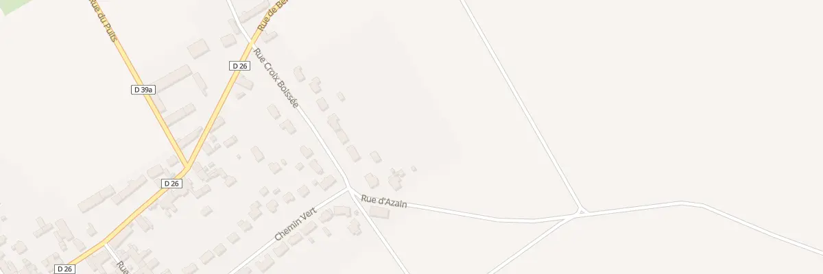 Plan du 1 Rue Croix Boissée à Champigny-en-Beauce