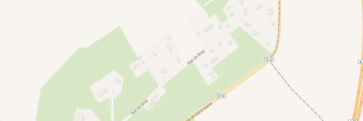 Plan du 533 Rue de Bray à Bosc-Bérenger