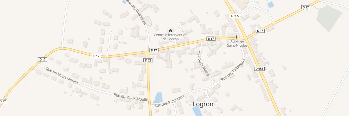 Plan du 16 Rue St Martin à Logron