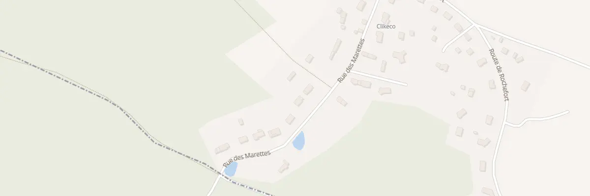 Plan du 20 Rue des Marettes à Cierrey
