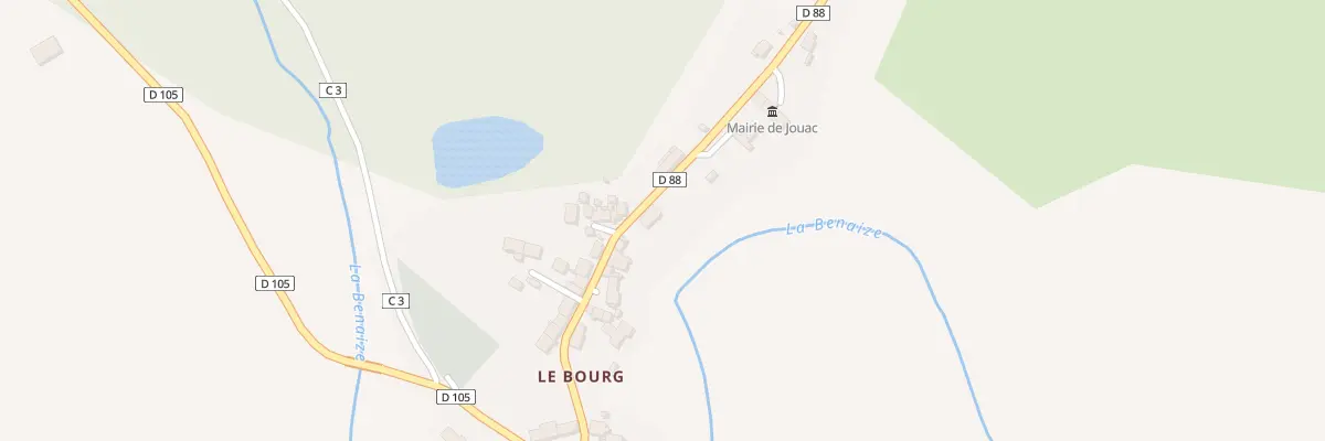 Plan du 12 Rte de Cromac à Jouac