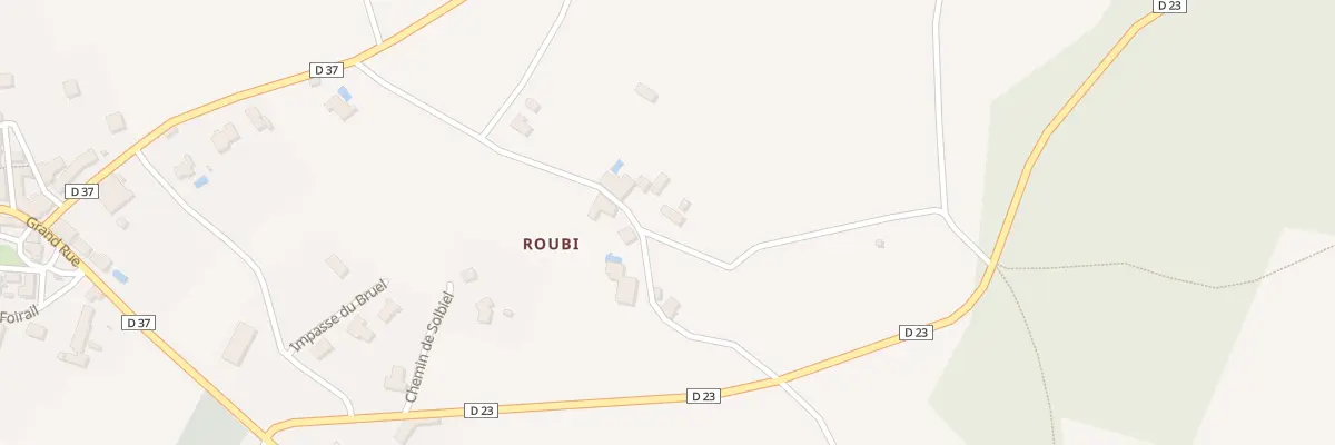 Plan du 174 Roubi à Sauzet
