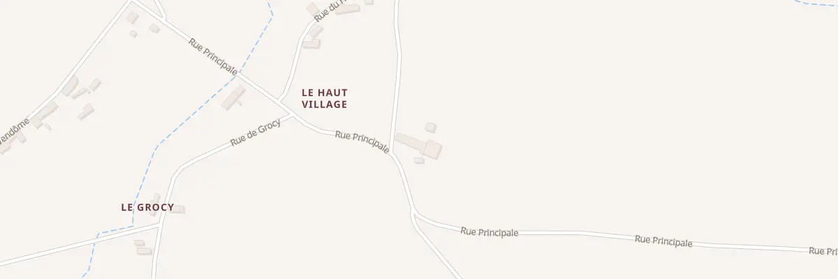 Plan du 10 Le Haut Village à Oucques La Nouvelle