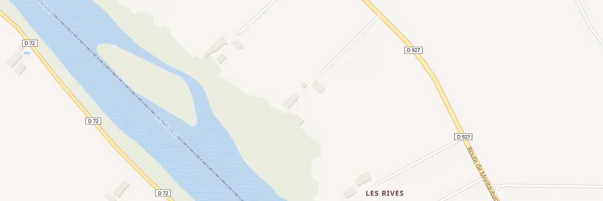 Plan du 4830 Rte de Montauban à Lafrançaise