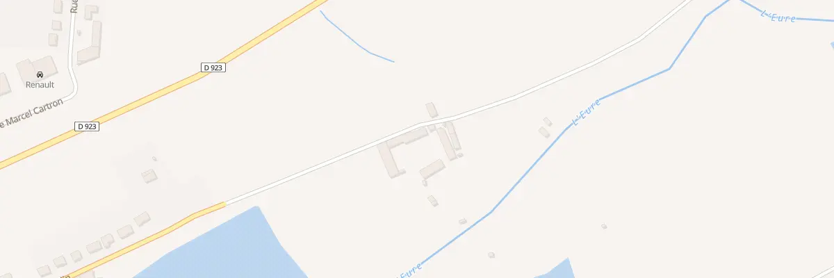 Plan du 1 Che Ferme Masselin à Courville-sur-Eure