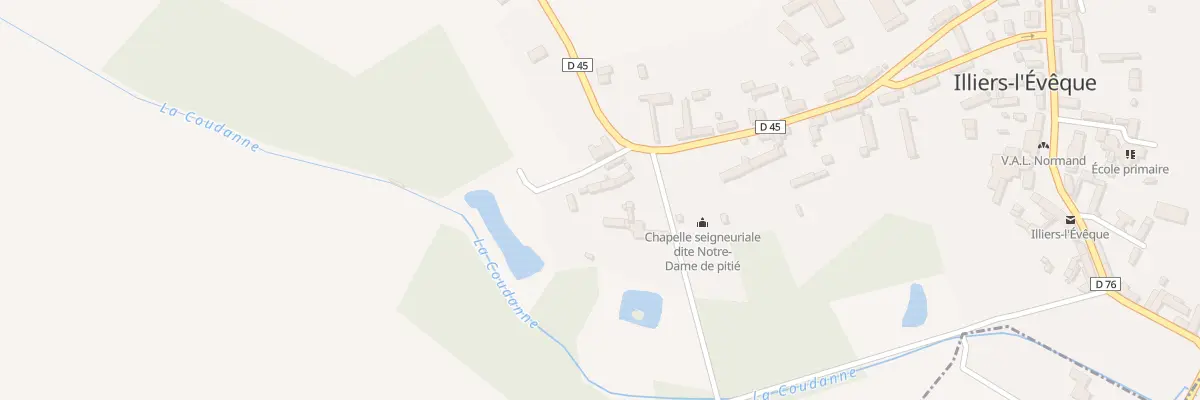 Plan du 4 Che du Halage à Illiers-l’Évêque