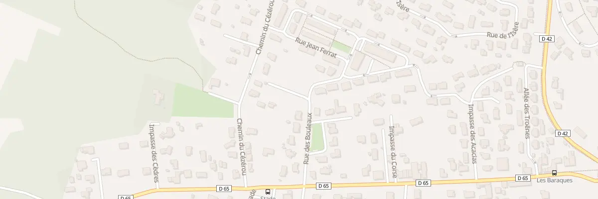 Plan du 10 Rue Charles Trenet à La Salvetat-Saint-Gilles