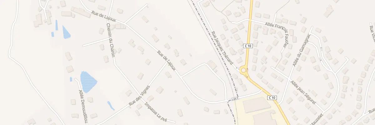 Plan du 29 Rue de Lajoux à Couzeix