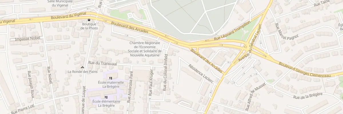 Plan du 28 Rue du Colonel Imfeld à Limoges