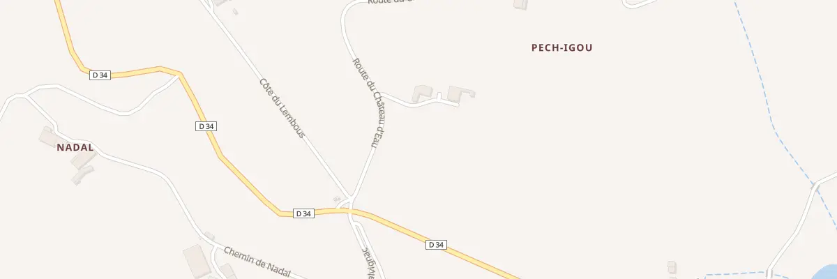 Plan du 5063 Pech Igou à Vazerac