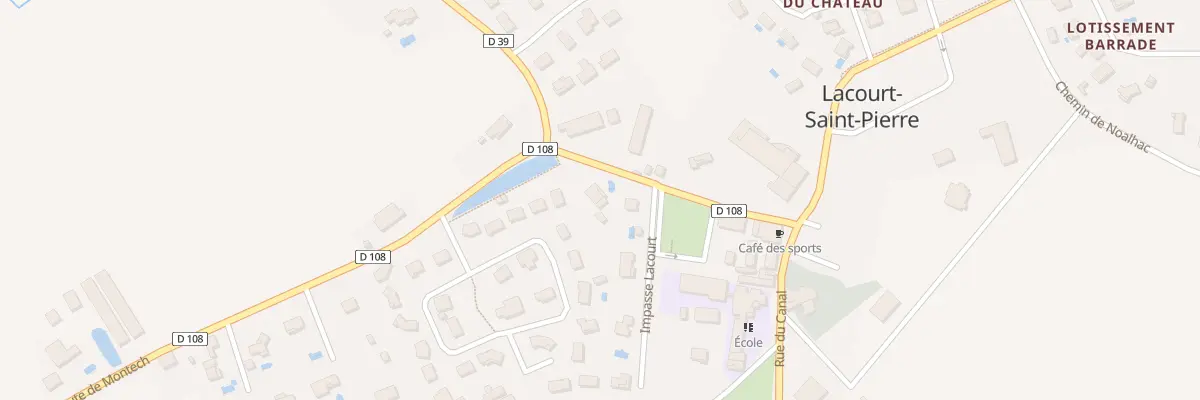 Plan du 173 All des Marronniers à Lacourt-Saint-Pierre