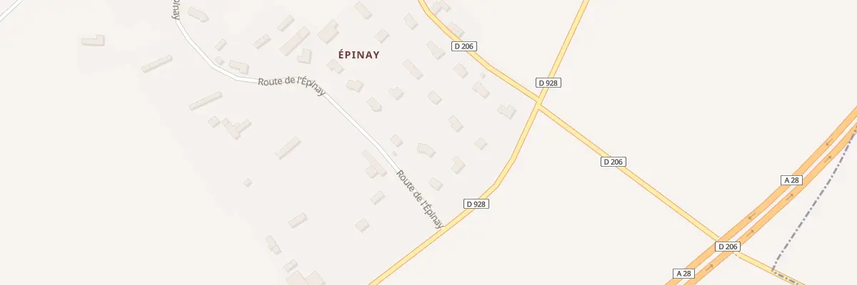 Plan du 7030 Rte de l’Epinay à La Rue-Saint-Pierre