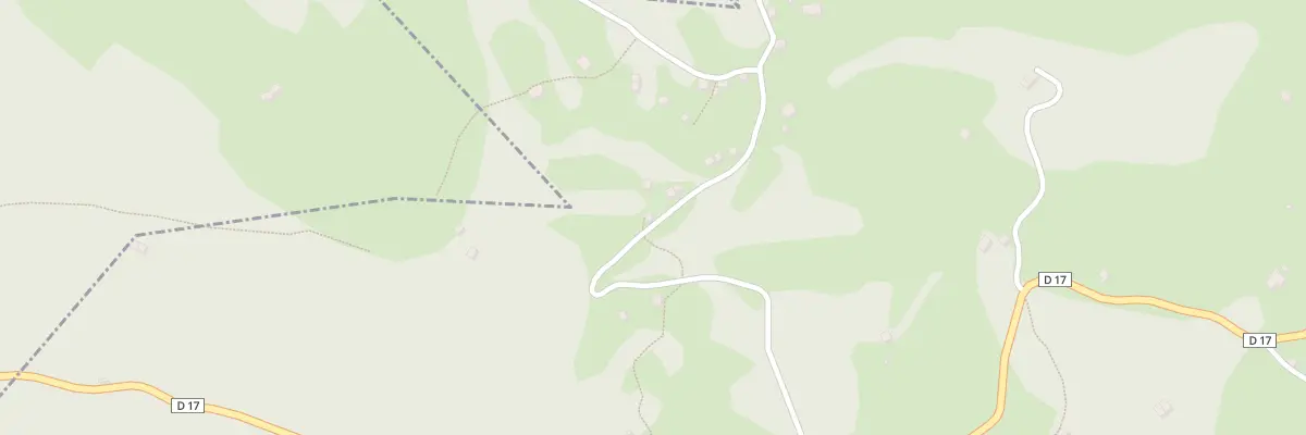 Plan du 5403 Echard à Ercé