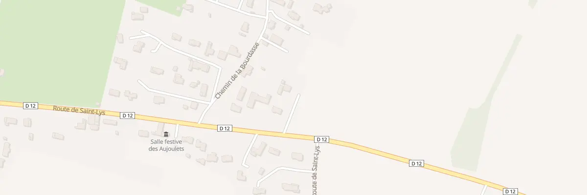 Plan du 3535 Rte de Saint Lys à Seysses