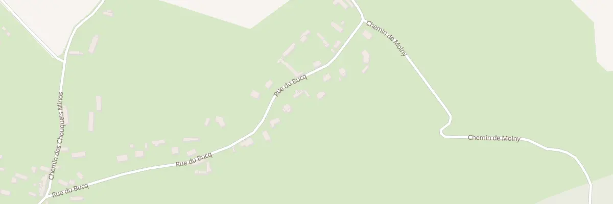 Plan du 683 Rue du Bucq à Envermeu