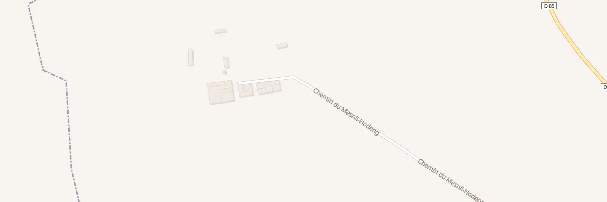 Plan du 1200 Che du Mesnil-Hodeng à Servaville-Salmonville